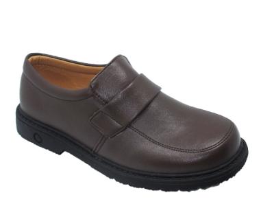 China Brown Anti-slippery School Shoes For Kid Boys , Wholesale Comfortable Student Shoes for sale