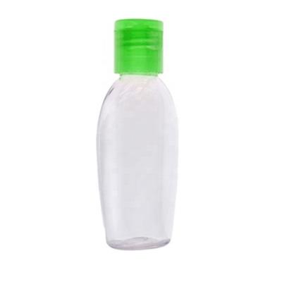 China Cosmetic Attractive Empty PET Cosmetic Plastic Bottle With Flip Cap for sale