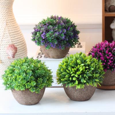 China Art Decor Wholesale Trees Artificial Plants Potted Green Plant For Living Room for sale