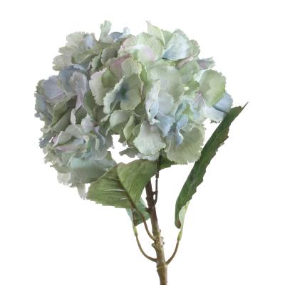 China Beautiful colorful hot sale simulation hydrangea tooth-shaped flower for wedding, banquet, dinner Table decoration artificial flower for sale