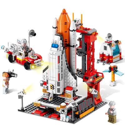 China Toy Children DIY Rocket Building Toys Education Space Building Building Block Model Building Blocks for sale