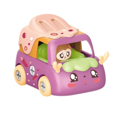 China DIY Kids Adorable Mini Car Set Kids Food Toy Cute Car 35x16.5x17.3cm for sale