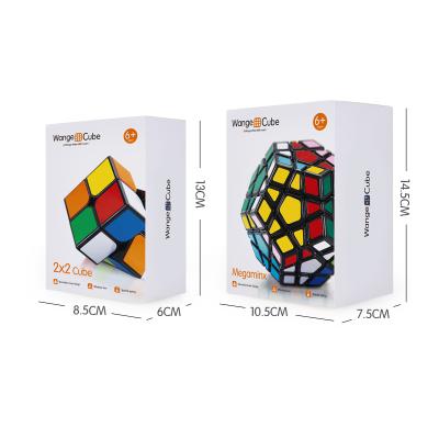 China Pyramid Smooth Puzzle Speed ​​Cube Package Set Best Education Toys Personalized Props Opens Decoration Discount Promotional Magic Cube For Adults And Children for sale