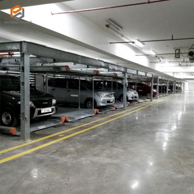 China 2-Floor Puzzle Parking System Electric Motor Driven Smart Car Parking System For SUVs 2000kg / 2500kg for sale