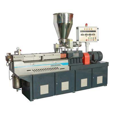 China Twin granules laboratory screw extruder machine sale extruder machine for sale