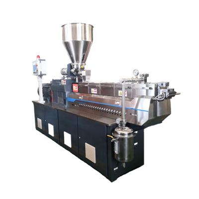 China Plastic Granules Masterbatch Making Extruder Machine Twin Screw Extruder for sale