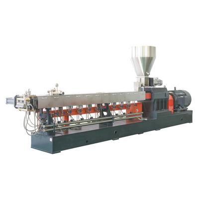 China Nylon Granules PA +Fiber Plastic Pellets Making Machine / Extruder Machine for sale