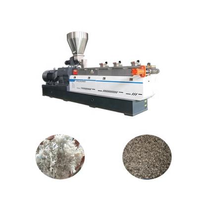 China Pellets PET Bottle Recycling Plastic Extruder Machine Extruder Fiber Extruder for sale