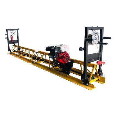 China Hotels Truss Aluminum Concrete Truss Gasoline Laser Screed Vibrating Concrete Leveling Machine for sale