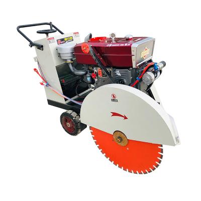 China Diesel enginee high power diamond blade concrete road cutting machine concrete cutter C500A fast cutting for sale