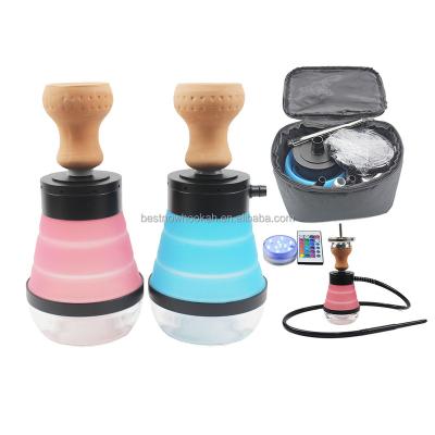 China Traditional Wholesale Silicone Hookah Accessories German Smoking Shisha With Bag for sale