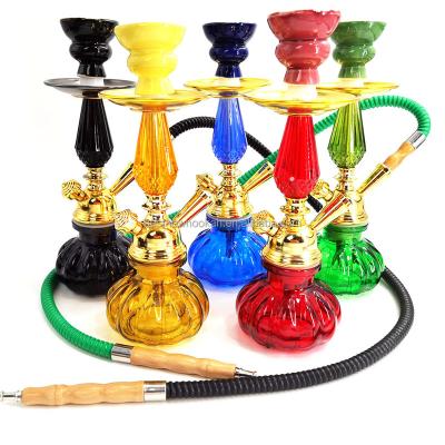 China Mini Smoke Kit Cheap Mini Glass Pumpkin Hookah Small Size Shisha Pipe Bar Hookahs for sale