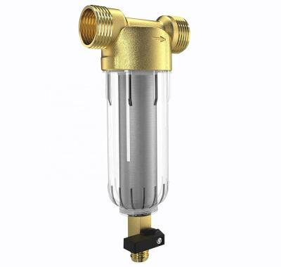 China AUCMA 304L OEM Commercial Whole House Sediment Water Filter Stainless Steel Water Pre Filter Brass Water Pre Filter for sale