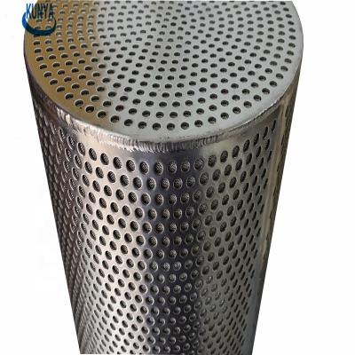 China Round and Customized Round Shape Stainless Steel Wire Mesh Filter Custom Screen Tube Cartridge Round Cylinder for sale