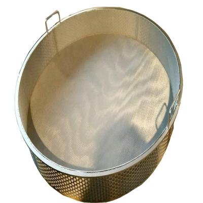 China Custom Mesh Round Tube Stainless Steel Wire Mesh Filter Screen Nylon Cartridge Plain Weave Cylinder for sale