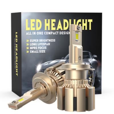 China Car headlight high power car led headlight V15 led headlight car head lamp h4 h7 9005 9006 h11 h1 automobile led light for car for sale