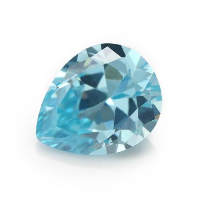 China Pear Factory Price Jewelry Pleochroic / Pleochroism Wuzhou LS Heat Resistant Blue Spinel Gems for sale