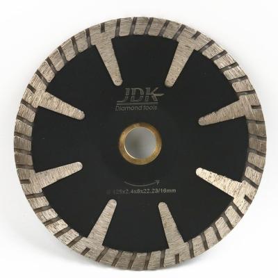 China Cutting Sink Holes Into The Concave T Segmented Slab Granite And Marble Slab Saws 125mm Blade For Granite for sale