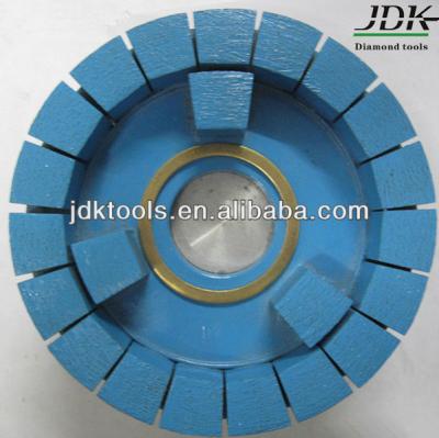 China For automitic Diamond Satellite Abrasive grinding machine for calibrating granite, marble and sandstone for sale