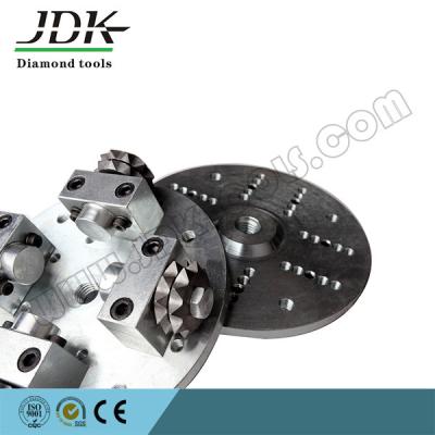 China Chemical Resistance Roller Wheel Diamond Bush Hammer For Stone And Concrete Grinding for sale