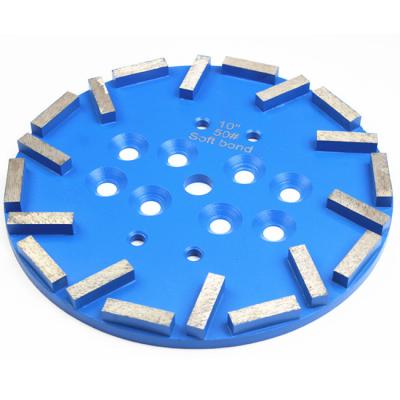 China Concrete Floor Grinding JDK 10 Inch Diamond Grinding Wheel For Concrete for sale