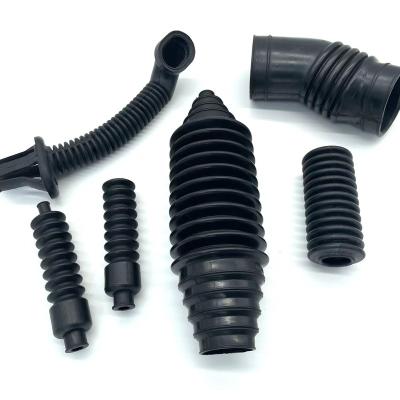 China Bellows Rubber Cover Oil Resistance Fork Dust Cover Boots Seals EPDM Rubber Part For Cylinder for sale