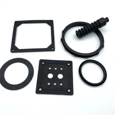 China Oil Resistance Factory Manufactured Extruded EPDM Rubber Seal Strip Parts for sale