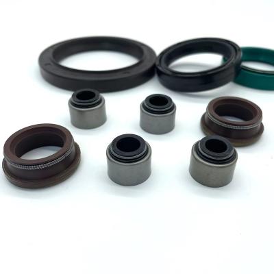 China RUBBER Automotive Valve Stem Seal Oil Resistance NBR FKM O Ring Rotary Shaft Seal for sale