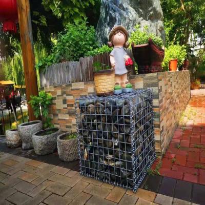 China Easily Assembled Easy To Assemble Galvanized Welded Gabion Cage , Gabion Wall for sale