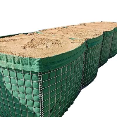 China 4mm Emergency Flood Barrier Easily Assembled Gabions Welded Mesh Barrier for sale