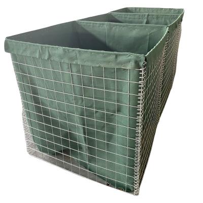 China Easily Assembled Military Defense Fence Gabion Cage Has Strong Corrosion Resistance for sale