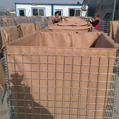 China Miltary Defense Welded Gabion Galvanized Explosion Proof Wall Of Military Defense Fortress for sale