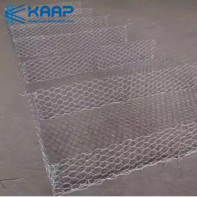 China Galvanized Welded Gabions Gabion , Galvanized Hexagonal Woven Gabion Cage for sale