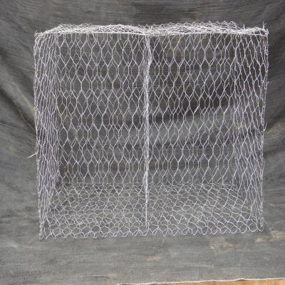 China Easily Assembled Woven Galvanized Gabion Cage With Exquisite Workmanship for sale