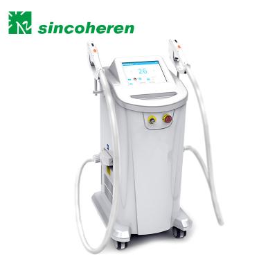 China Anti-Puffiness Beijing Sincoheren IPL Hair Removal Machine Electrolysis Hair Removal Beauty Machine IPL Laser Korean for sale