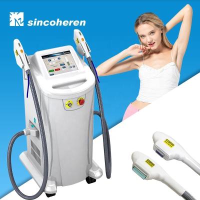 China Anti-Puffiness Cosmetics Equipment Approved IPL Intense Pulsed Light Permanent Hair Removal With Big Spot Size Head SHR Peel Rejuvenation OPT for sale