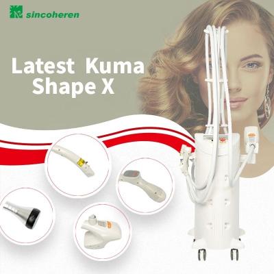 China Wrinkle Remover Sincoheren Cellushape 2022 Kuma Shape Pro RF Cavitation Body Slimming Machine Vacuum Roller Spinning Spa Body Slimming Machine for sale