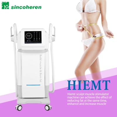 China Firming Beauty Salon Equipment Hiemt Emslim Machine 4 Handles EMS Sculpt RF EMS Therapy Body Shape Machine Salon Equipment For Sale for sale