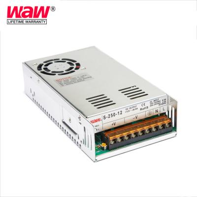 China SMPS 10a 24v 250w S-250 High Quality Aluminum Switching Power Supply for sale