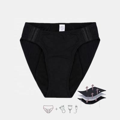 China INTIFLOWER 104 Period Underwear High Waist Women Detachable Anti-Static Period Panties Quick Dry Leak Proof Panties Menstrual Period Underwear for sale