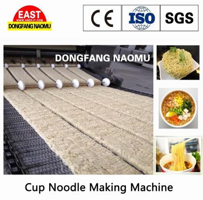 China Stainless Steel Instant Noodle Making Machine Cup Noodles Making Machine Production Line for sale