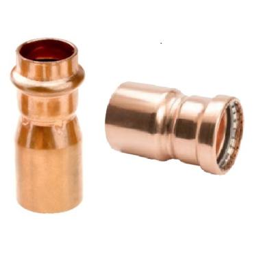 China CPFFA007 Drinking Water COPPER PRESS FIT REDUCER with 1pc/pp bag FIT PRESS REDUCER for drinking water for sale