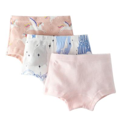 China Small Girls Underwear Preteen Model Antibacterial High Quality Pure Cotton Teenage Girls Underwear for sale