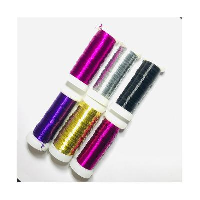 China Factory Wholesale Galvanized Iron Coil Wire Good Grip Colored Universal Black for sale