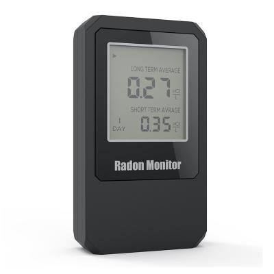 China Battery Operated RN55 Bq/m3 pCi/L Radon Gas Detector 125*70*25 mm for sale