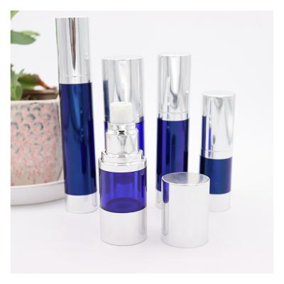 China Non Spill New Sliver Yolanda Pocket Perfume Sprayer Atomizer Slim Elegant Luxury Blue Travel for sale