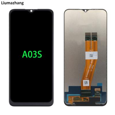 China For galaxy A03s mobile cell phone lcd screen 100% original pantalla accessories digitizer lcd display parts for Samsung A03S A037 screen for sale