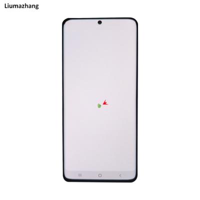 China For Galaxy S21 Ultra Original SUPER AMOLED For Samsung Galaxy S21 Ultra G9880 G988F G988U LCD Display Touch Screen Digitize With Black Dots for sale