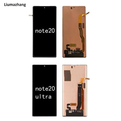 China For Original Samsung Galaxy Note 20 AMOLED Digital Instrument Replacement For Samsung Galaxy Note 20 20Ultra LCD Touch Display Screen for sale