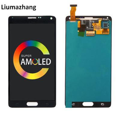 China For Samsung Note 4 Original Super Amoled For Samsung Galaxy Note 4 Show Touch Screen LCD For Samsung Note 4 N9100 N910A N910F N910U Display for sale